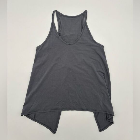 Lululemon Grey Open Back Tank - Picture 3 of 10
